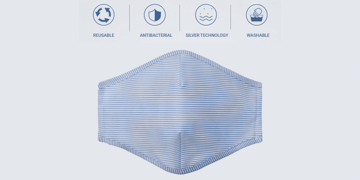 Wearwell Launches Washable Antibacterial Face Mask