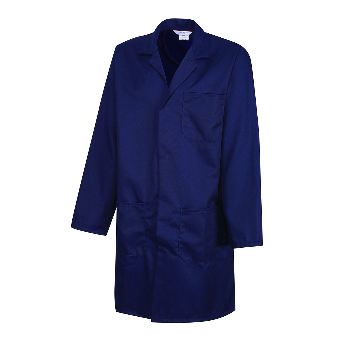Royal Blue Lab Coat