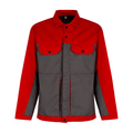 Red & Grey FR Two Tone Jacket - Wearwell (UK) Ltd
