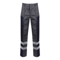 Navy & Grey Trouser with Ballistic Nylon Protection - Wearwell (UK) Ltd